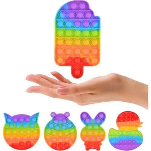 Funny Fidget Toy Antistress Toys For Adult Children Push Bubble Figet Sensory Toy Squishy Jouet Pour Autiste Anti-stress