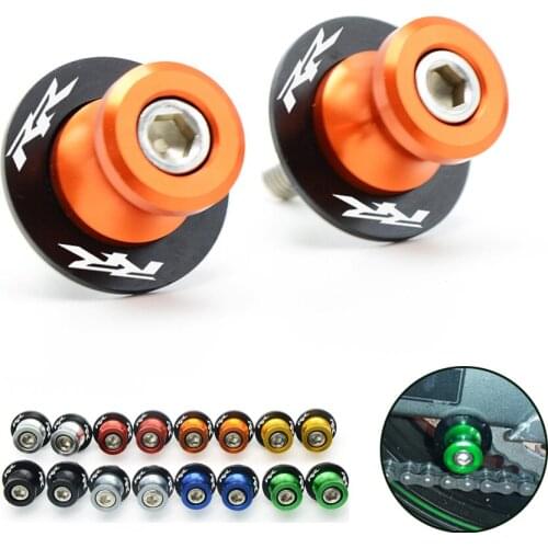 For Honda CBR 125R cbr 1000 rr 1100xx CNC Aluminum Motorcycle Accessories Swingarm Spools Slider 8mm Swing arm Stand Screws