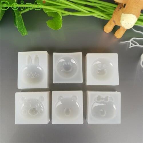 Doinb Cony Brown Emoticon Silicone Push Mold - Cake Decoration, Fondant Craft, DIY Baking Biscuit, Resin Clay Mold