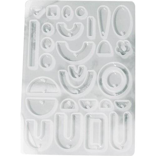 Earring Epoxy Mold Fashion Earring Resin Mold Jewelry Pendant for Jewelry Earrings Pendant Making Resin Jewelry Tool