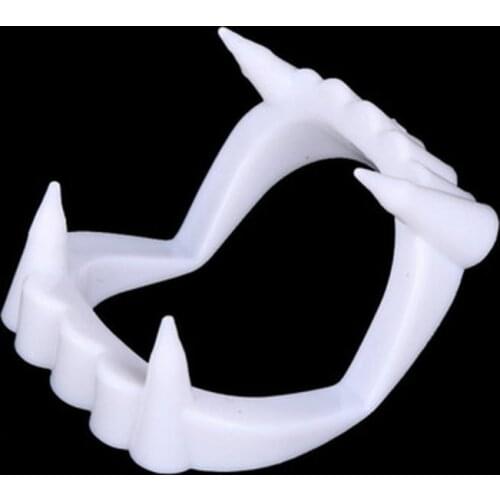 Luminous Vampire Fake Teeth Dracula Teeth Halloween Monster Werewolf Zombie Halloween Decoration Masquerade Cosplay Costume Prop