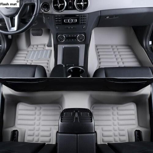 Flash mat car floor mats for MG All Models GT MG5 MG6 MG7 mg3 SW mgtf TF ZR ZT ZT-T car accessories car styling carpet