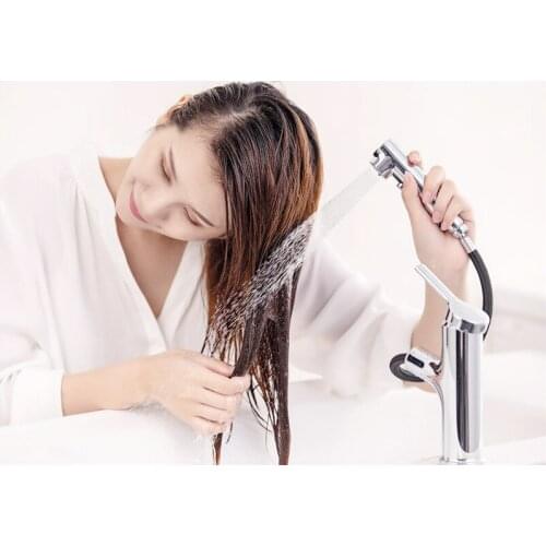 Multifunction Bathroom Basin Sink Faucet Pull Out Rinser Sprayer Gargle Brushing 2 Mode Tap Cold & Hot Mixer Faucet Water