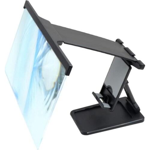 Mobile Phone Screen Amplifier Magnifier 12inch HD 3D Screen Projector For Smartphone Mobile Phone Magnifying Stand Accessories