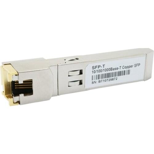Gigabit RJ45 SFP Module 10/100/1000Mbps SFP Copper RJ45 SFP Transceiver Gigabit Ethernet Switch