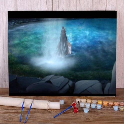 Mo Dao Zu Shi DIY Painting By Numbers Complete Kit Acrylic Paints 40*50 Canvas Pictures New Design For Wholesale