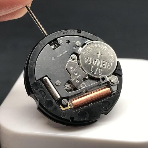 Swiss Paris Ronda Original Quartz Movement 505-6 Watch Replace Parts with Battery inside White Datewheel High Accuracy Movement