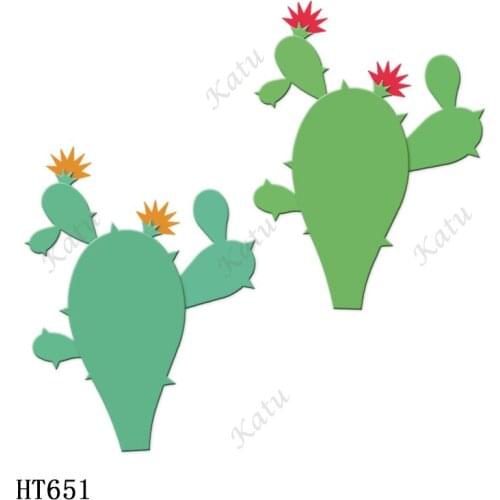 Cactus Cutting dies - New Die Cutting And Wooden Mold,HT651 Suitable For Common Die Cutting Machines On The Market
