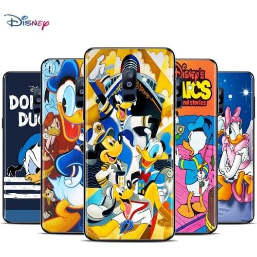 Disney Cartoon Animation Daisy Donald Duck For Samsung Galaxy A9 A8 A7 A6 A5 A3 Star Plus 2018 2017 2016 TPU Silicone Phone Case