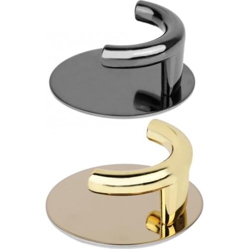 Bathroom Coat Rack Stainless Steel + zinc Alloy Adhesive Hanger Towel Hook Door Wall Hanger