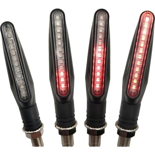 Universal Motorcycle Turn Signal LED Light Flashing Signal Lamp Motor Refit For Kawasaki Z750 Z1000 Z650 Z900 Z800 Z250 Z300