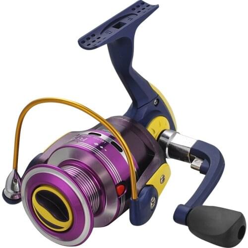 Rotating Fishing Reel 1000-6000 Series Left And Right Rockers Are Interchangeable 5.2:1 8BB Bearing Ball Saltwater Fishing Reel