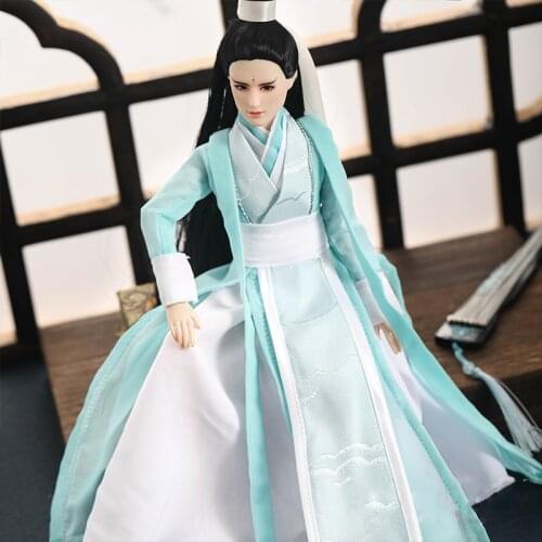 1/6 Figure Doll OB27 1/4 1/3 BJD Clothes Ancient Costume Hanfu Dress Samurai Outfit For BJD/SD ID75 Strong Uncle 80cm Doll B0247