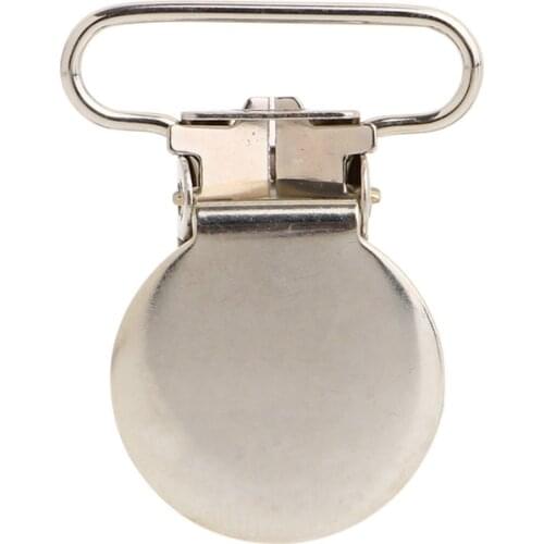 10Pcs Baby Infant Metal Clips Pacifier Holders Shape Alloy Suspender Hook Y1QF