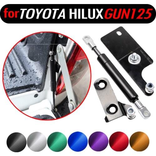 2PCS for Toyota Hilux GUN125 126 Revo 2015-2021 Pickup Stainless Rear Tailgate Slow Down Gas Shock Assist Struts Damper