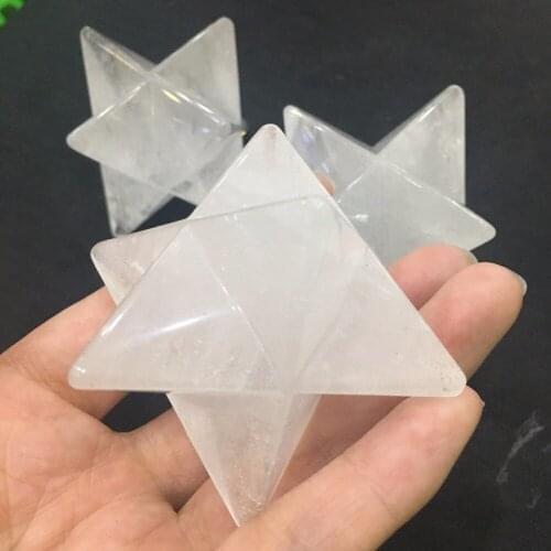 40mm-50MM Quartz Crystal Reiki Gem Spiritual Healing Holy 1PC