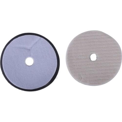 6 inch/5 inch Short Wool Buffing Polishing Waxing Wheel Car Polishing Pad: rough