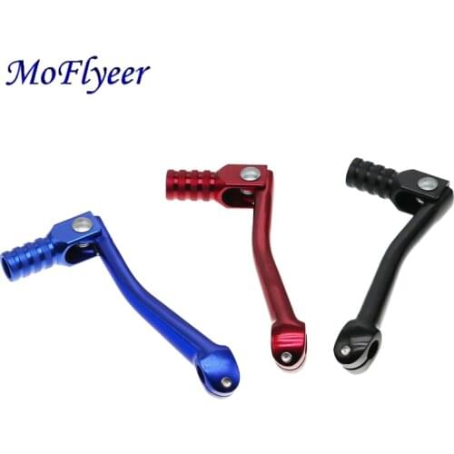 MoFlyeer CNC Aluminum Folding Gear Shift Lever High Quality Gear Shift Lever Fit For 100cc-250cc Engines Pit Dirt Bike