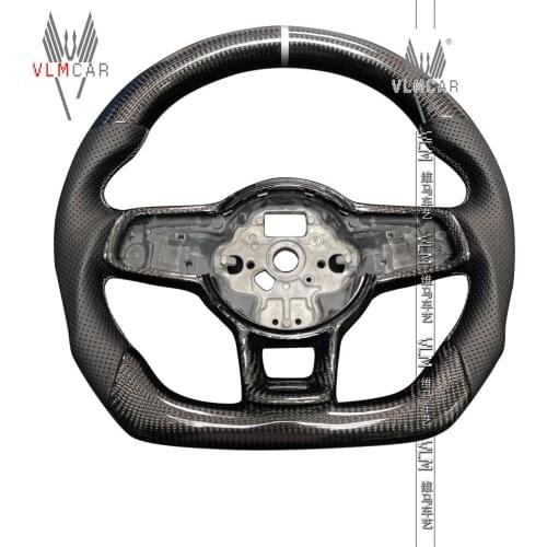 Private custom carbon fiber steering wheel for vw golf mk7/7.5 gti/r