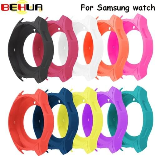 Hot sale Silicone Protect Watch cases Cover rubber band cover for Samsung Galaxy Gear S3 frontier Classic Protective Watch Case