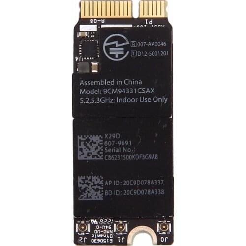 For Macbook Pro 13.3 inch & 15.4 inch (2012 & 2013) / A1398 / A1425 / A1502 Original Bluetooth 4.0 Network Adapter Card
