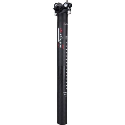 EC90 BALUGOE new carbon fiber bike seatpost 3K glossy road/mtb cycling Carbon seatpost 25.4 / 28.6 / 30.4 * 350mm Bicycle parts