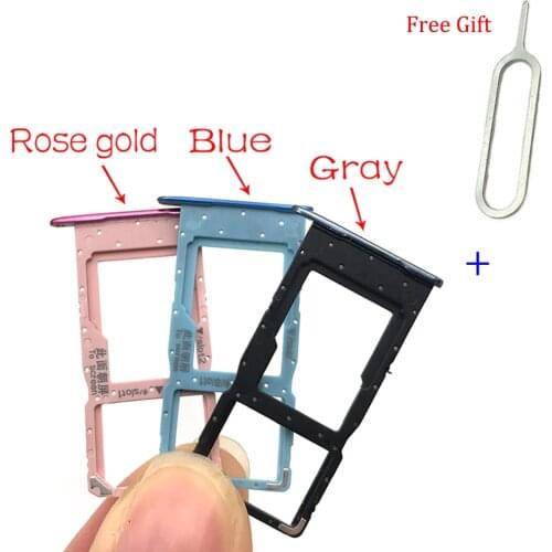 Micro Nano SIM Card For Huawei P Smart 2019 / honor 10 lite Holder Tray Slot Holder Adapter Socket