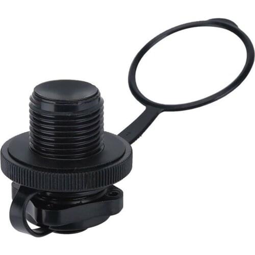 Durable Plastic Safety Air Valve Nozzle For Inflatable Boat Rubber Kayak Tender Raft Mattress Airbed Air Valve Replacem