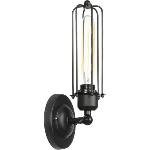Industrial Loft Decor Wall Lamp Sconce Retro Wandlamp Vintage Mirror Light Dedside Home Living Room Applique Murale Luminaire