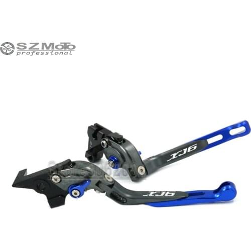For YAMAHA XJ6 DIVERSION 2009-2014 2013 2012 2011 Motorcycle Accessories Folding Extendable Adjustable Brakes Clutch Levers CNC
