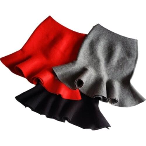 Baby Girls Skirts Spring Autumn Princess Girl Fishtail Tutu Childrens All-match Cotton Kids Knitted Miniskirts Bud Skirt Faldas