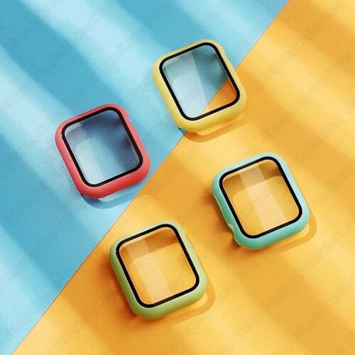 Protector Apple Watch Case Se 44Mm Accessories Apple Watch Cover Series 6 5 4 3 Se Case For Apple Watch Bumper 42 40 38Mm