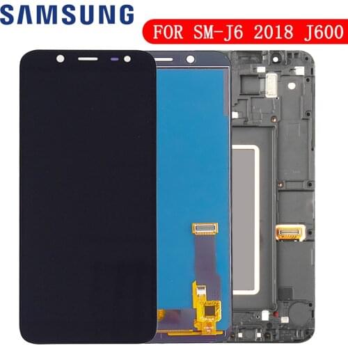 For Samsung Galaxy J6 2018 J600 J600F J600F/DS Tested LCD Display with Touch Screen Digitizer Assembly J600G/DS LCD Replacement