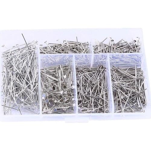 1 Box T Shape Needles Flat Head Pins for Beading Crafts 16/18/20/22/24/30mm