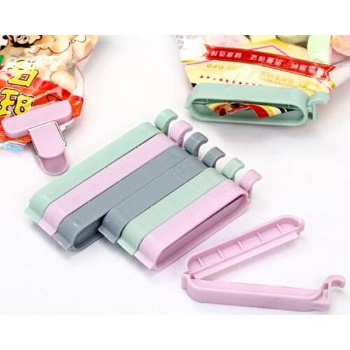 12Pcs Kitchen Gadgets Sealing Clip Sealing Bag Plastic Food Sealing Clips Kitchen Clips For Kitchens Tools