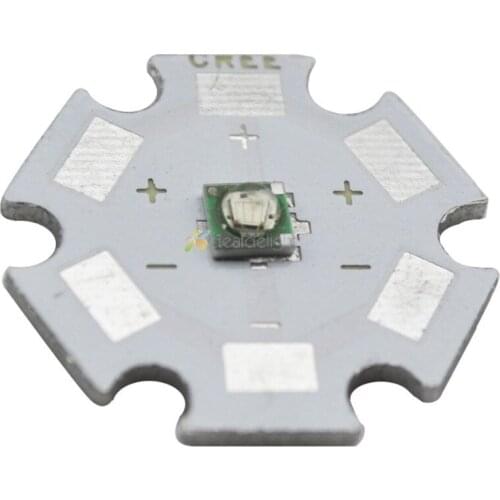 5PCS Cree XLamp XPE XP-E 1W 3W Royal Blue 450nm-455nm LED Light Emitter Bulb With 20mm Star PCB For Plant grow Freeshipping