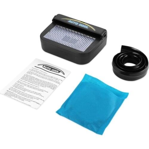 Solar Power Car Auto Air Vent Cool Fan Cooler Ventilation System Radiator Fan Exhaust Heat Fan Automobile Fan With Rubber
