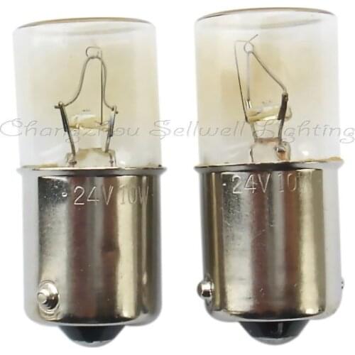 Free Shipping 24v 10w Ba15s T16x36 New!miniature Lamp Light A342