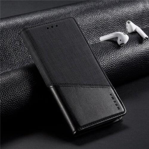 For Nokia 7 Plus Case For Nokia 8 2.2 6.2 7.2 Cover Luxury Spliced Leather Magnetic Closure Flip Cover Wallet Phone Case