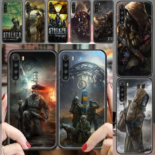 Stalker Clear Sky Gmae Phone case For Xiaomi Redmi Note 7 7A 8 8T 9 9A 9S K30 Pro Ultra black pretty coque soft cell cover