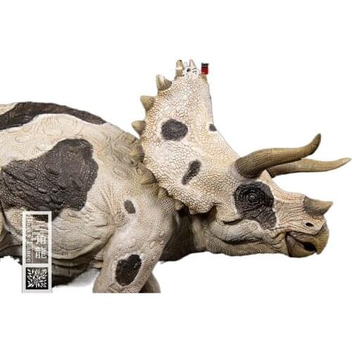 1:35 Nanmu Triceratops Heavy Lance Dinosaurs Prehistoric Animal Toy Special Color