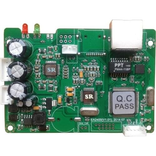 IP Network Broadcast Audio Power Amplifier Module EA2401 Audio Decoder with Power Amplifier Voice Module