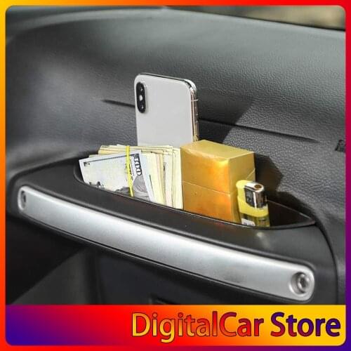 For Jeep Wrangler Jk Jku 2011-2018 Co-Pilot Storage Box Passenger Storage Tray Car Phone Storage Box Car Supplies