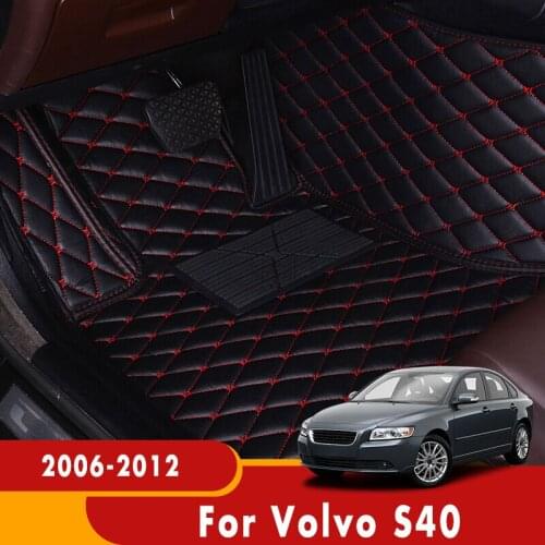 Carpets For S40 S 40 2012 2011 2010 2009 2008 2007 2006 Custom Car Floor Mats Interiors Auto Accessories Pedals Rugs For Volvo