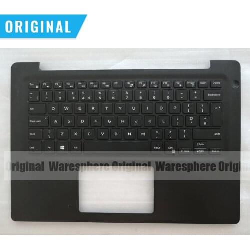 New Original Top Cover Upper Case for Dell Vostro 5481 Palmrest With keyboard PTXV1 0PTXV1 4600FJ060013 Black UK