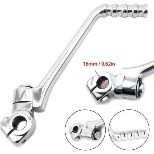 Motorcycle Kick Starter Lever Start Pedal for Kawasaki KE KL/KLX/KX/KDX/KZ/125/175/200 16mm