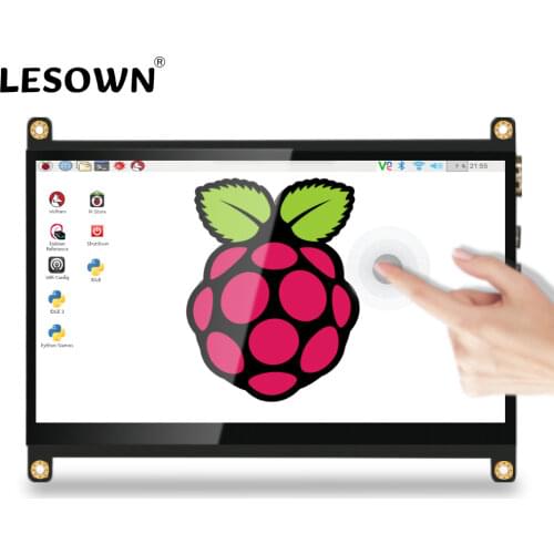 7inch Capacitive Touchscreen, 800x480 Ultra HD Portable gaming minitor- Supports Raspberry Pi , Banana Pi Windows