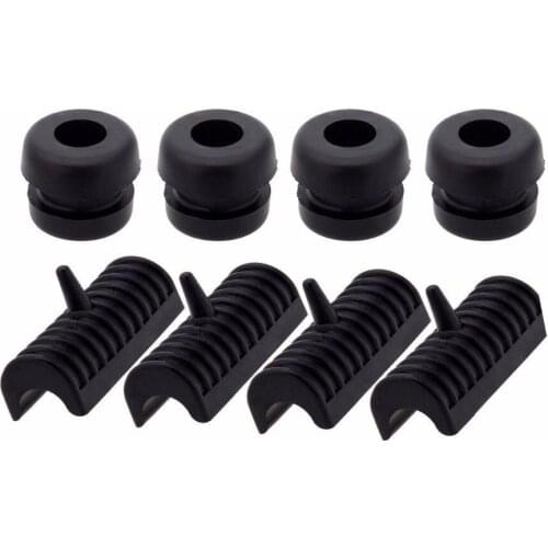 Rubber Grommet Support Cushion Hard Saddlebag For Harley Touring Electra Glide Road King FLT FLHT 1993-2013 90764-93