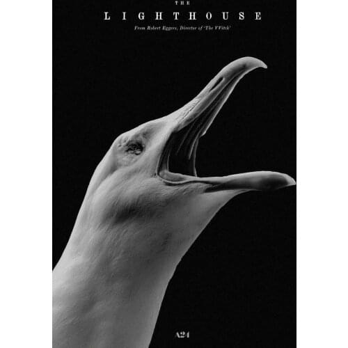 24style The Lighthouse Movie Art Film Print Silk Poster for Your Home Wall Decor 24x36inch