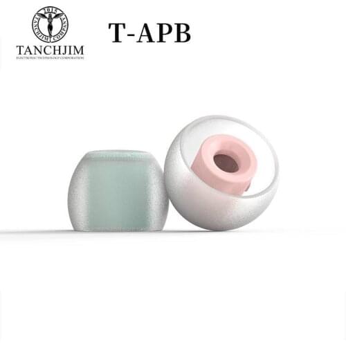 Tanchjim T-APB T300 Earphone Tips Air Pressure Balance Silicone Eartips 1 Card